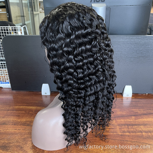 cheap curly wave wig,black wigs human hair,brazilian cuticle aligned deep wave wig human hair